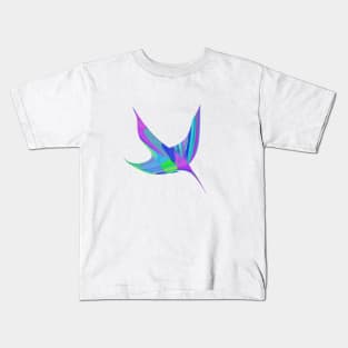 Abstract bird Kids T-Shirt